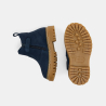 Boots chelsea cuir bleu marine bébé garçon Boots chelsea cuir bleu marine bébé garçon