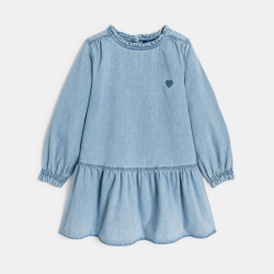 Robe courte en jean light...