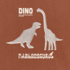 T-shirt manches longues dinosaure marron Garçon T-shirt manches longues dinosaure marron Garçon