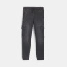 Jean cargo gris foncé Garçon Jean cargo gris foncé Garçon