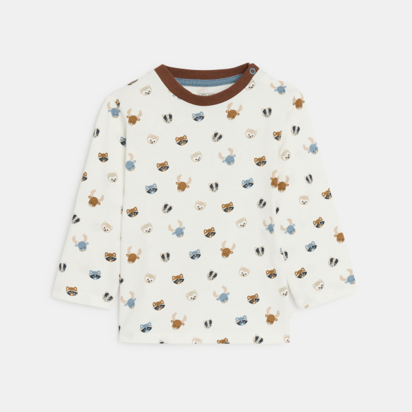 Salopette et t-shirt marron bébé garçon Salopette et t-shirt marron bébé garçon