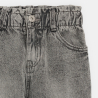 Jean à taille élastiquée gris Fille Jean à taille élastiquée gris Fille