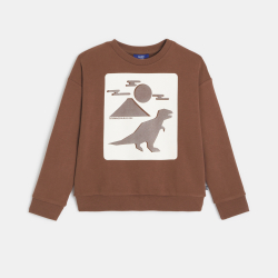 Sweat-shirt motif dinosaure...