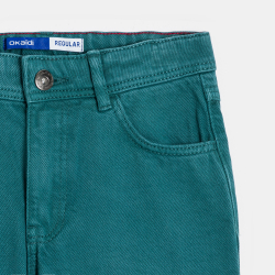 Pantalon droit en toile...