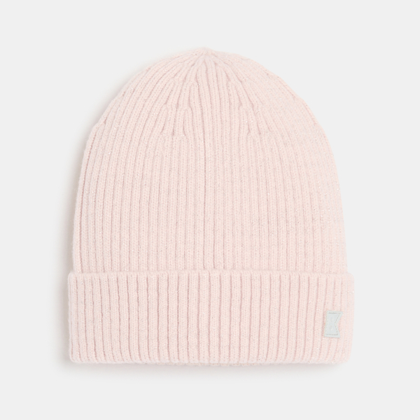 قبعة مضلعة بطيات للفتيات