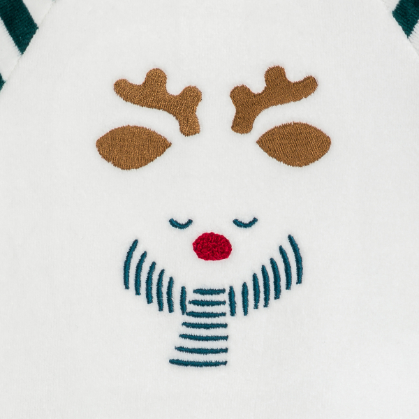 بيجاما مخملية، باللون الأخضر، للصبيان الصغار بيجاما مخملية، باللون الأخضر، للصبيان الصغار