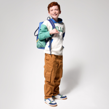 Pantalon cargo marron Garçon