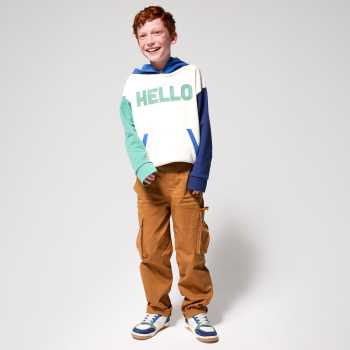 سُترة سويت شيرت بالألوان للفتيان