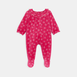 Pyjama imprimé rose bébé fille
