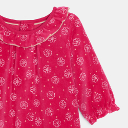Pyjama imprimé rose bébé fille