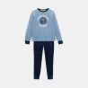 بيجاما قطعتان مخملية، اللون أزرق، للأولاد بيجاما قطعتان مخملية، اللون أزرق، للأولاد