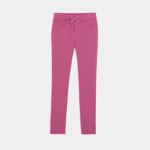 Jegging en jersey Milano pailleté rose Fille Jegging en jersey Milano pailleté rose Fille