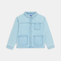 Veste denim worker bleu garçon