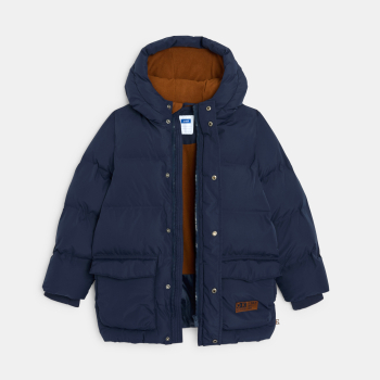 سترة مبطنة للأولاد، اللون أزرق داكن