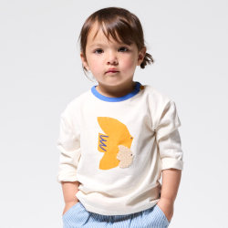 T-shirt beige M.LARRAIN X OKAIDI bébé mixte