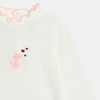 Body imprimé léopard rose bébé fille (lot de 3)