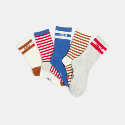 Chaussettes fantaisie (lot de 5) Garçon