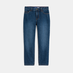 Jean relax en denim bleu Garçon