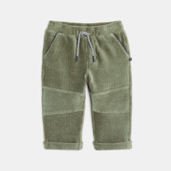 Pantalon velours vert bébé...