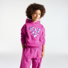 Sweat-shirt cœur fille violet Sweat-shirt cœur fille violet