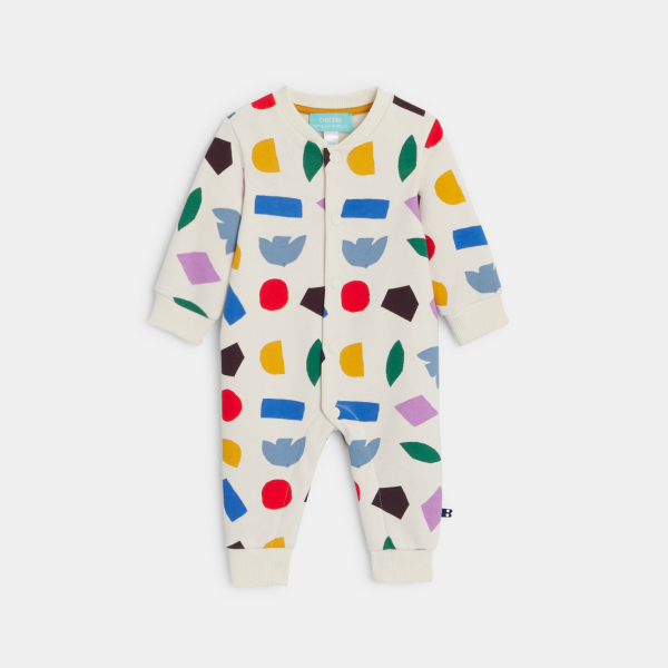 Combi longue multicolore bébé mixte Combi longue multicolore bébé mixte