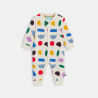 Combi longue multicolore bébé mixte Combi longue multicolore bébé mixte
