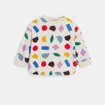 سويت شيرت متعدد الألوان للرضّع من الجنسين.