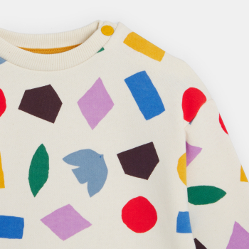 سويت شيرت متعدد الألوان للرضّع من الجنسين.