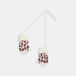 قفازات بلا أصابع محبوكة مع...