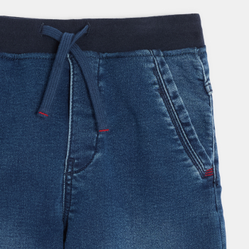 Jean jogpant en denim délavé Garçon