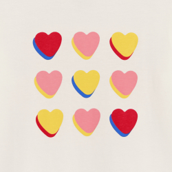 T-shirt blanc manches...