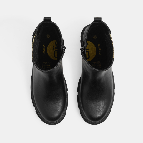 Boots chelsea noir fille Boots chelsea noir fille