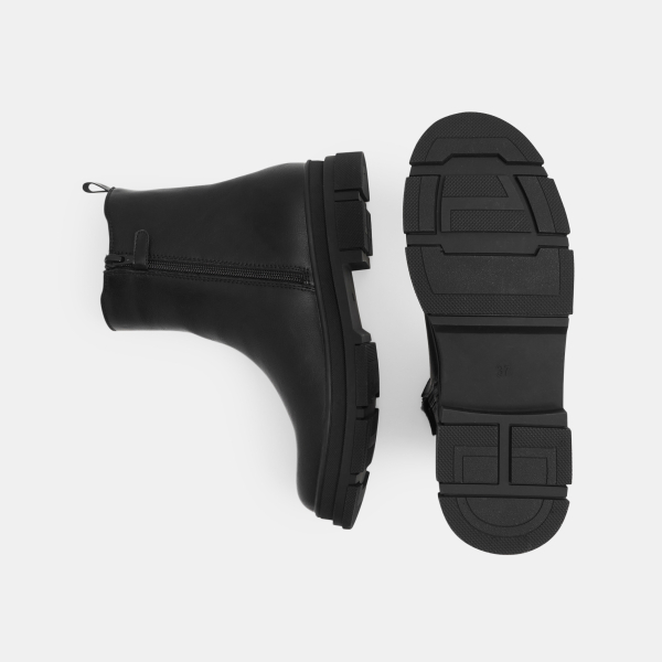 Boots chelsea noir fille Boots chelsea noir fille