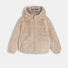 Blouson réversible doublé jaune fille Blouson réversible doublé jaune fille
